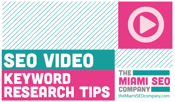Keyword Research Tips Video