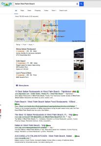 Google Search Results, Italian WPB
